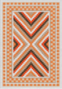 Buy Flatweave Rugs and Carpets Online - K04(FW)(1-Warm-3)