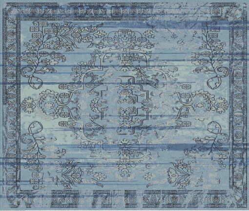 Buy Hand Tufted rugs and carpets online - RM234-(CST)(HT)(1280X920CM)(W+V)(Tie-Dye)(Mixing) - Actual Design 1