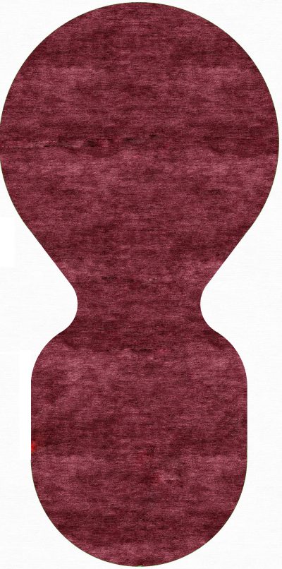 Burgundy Hourglass